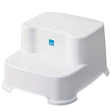 HYY-YY Bambini bianchi del bambino Stool, sgabello 2 Passo PP plastica ispessimento antiscivolo bagno Sgabello Poggiapiedi sgabello basso Sgabello bambino Lavabo sanitario Sgabello, 31 * 34 * 20 centi