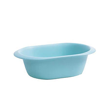 Rettangolare Runway Lavabo Manuale della Famiglia di Lavare i Piedi ammollo in plastica Lavandino Kitchen Lavaggio di Verdure Articoli Pot casa, Azzurro