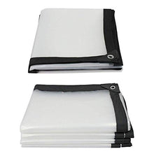 FCXBQ Tenda di Tela Cerata Tela Bordo Ombreggiatura Copertura Impermeabile Rete in plastica Protezione Solare Isolamento ombreggiante Trampolino Esterno per Auto ， 22 Dimensioni (Colore: trasparen