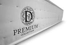 Duérmete Online Premium Materasso Leyre Molle insacchettate + Visco | rigidità e adattabilità | Altezza 30 cm | Tessuto Termico, avvolte + viscoelastiche, Bianco, 160 x 190