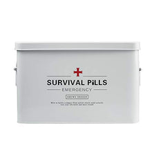 MYHZH Medicina Box delle Famiglie a più Strati di Grande capacità Multi-Funzione di Primo Soccorso Storage Box Box Medical 22X15.5X16 cm