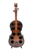 aubaho Scaffale per Vino Violoncello Legno portabottiglie Contrabbasso 135 cm