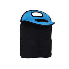 TOPBATHY Portabottiglie Isolante in Neoprene per Birra Acqua Lattina Custodia per Tote Custodia per 2Bottles Borsa Termica per Neonati per Picnic di Viaggio (750 Ml Azzurro)