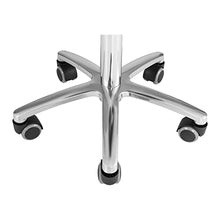 Physa Sgabello con Schienale Sedia per Salone Studi Medici Terni White (Bianco, 150 kg, Acciaio, Pelle Sintetica, Gommapiuma)