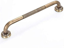 Maniglioni da Bagno Grab Bar, Bagno corrimano in Ottone fissato al Muro Spazzolato Grab Rails bracciolo di Sicurezza di Sostegno della Guida Anziani/Fit Servizi igienici for disabili Accessori da ba