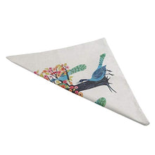 Weiy - Set di cuscini decorativi, motivo: fiori e uccelli, farfalle, Flax, come da immagine., 43.5*44.5cm