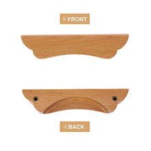 DOITOOL 18 PCS di Legno Non Finiti per Mobili Tira Manopola del Cassetto Armadi da Cucina Maniglie Cassetto Armadio Armadio Manopole Tira Maniglia