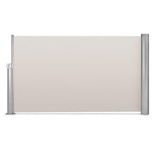 blumfeldt Bari - Tenda a Rullo Laterale Alluminio, Struttura Robusta, Kit di Montaggio Incluso, 300x180 cm, Crema