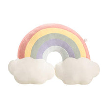MJTP Arcobaleno Cuscino Morbido Cuscino Arcobaleno Peluche della Cuscino Divano Sedia Letto Decorazione Cuscini farcito Giocattolo Regalo (Style-A)