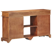 vidaXL Credenza 135x35x75 cm in Legno Massello di Acacia