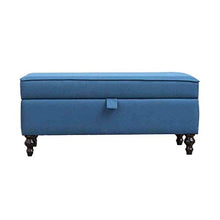 LXESWM Pouf Panca Ottomana Pieghevole Scarpe Panca Poggia Piedi Bagagli Ottomana Bench Scarpe Banco Divano-Letto fine Sgabello Storage Box 丨 Solide Gambe in Legno 丨 Copertina in Lino Cotone