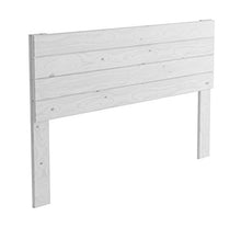 LUFE Testa 4 testiera con Gambe 145x4x90 cm Bianco Nordico