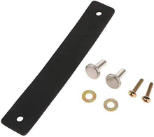 Maniglie del cassetto della porta della porta di cuoio 5pcs, cassettiera del cassettone del cassettiera del cassettiera del cassettiera della cassettiera, mobili molle del hardware del marrone 26 x 15