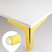 RENSHENKTO 4 pezzi mobili gambe tavolo semplicità mobili Extender armadio elegante panchina fai da te metallo