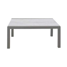 Gartentraum Angolo Salotto in Alluminio Grigio per 4 Persone - Moderno - Mobili da Salotto Elto