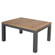 Chicreat Tavolino con ripiano in legno di acacia FSC, 70 x 90 x 43 cm