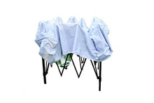 FP-TECH - Gazebo Pieghevole Giardino 3X3 Automatico RICHIUDIBILE Fisarmonica Stand Fiera Verde O Bianco (Gazebo Bianco)
