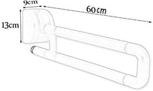 Maniglioni da Bagno Portable Doccia Grab Bar Bagno corrimano su Home Bagno And Hotel Anziani Disabili Bambini Gravida Pieghevole Ferro di Cavallo Flip up Accessori da Bagno