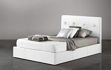 Letto una piazza e mezza con contenitore.. cm. 131 x 205 x 105h. (Serie: Dafne-Letti-ST2)