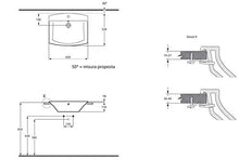 CANTICA LAVABO SOPRAPIANO 62X52 BIANCO EU