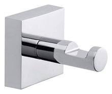 Appendi asciugamani tesa Ekkro, metallo cromato lucido, autoadesivo, tecnologia di montaggio adesiva, 39mm x 39mm x 52mm