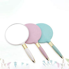 WXL Specchi da Tavolo 1 PZ Trucco Specchio Specchio Vanity Specchio Spiegel Portatile Rotondo Specchio cosmetico Specchio Portatile per Le Donne Ragazze Specchio Trucco con LED