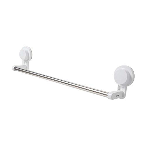 HXCD Aspirapolvere Portasciugamani Portasciugamani Portasciugamani Portasciugamani 56 cm Singolo per Accessori da Bagno Asciugamani Asciugamani Senza Trapano Supporto per mensola a Parete Cromo l