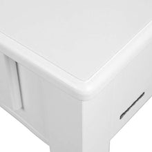 zhangfengjiao Comò Camera da Letto in Legno Massello, Comò con Sedia, Cassetto E Specchio, Mini Specchiera Minimalista Moderna, Adatta per Camera da Letto, Bagno