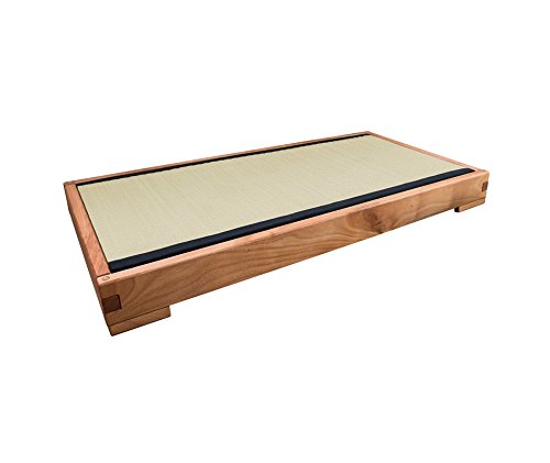 Vivere Zen - Lettino montessoriano Artigianale per Bambini - Akachan + Tatami - Misure EST. 66x126 - Misura INT. 60x120