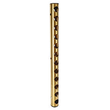 Bicaquu Portabottiglie in Acciaio Inossidabile, portabottiglie Verticale, portabottiglie, Comodo per Bar Domestico(Gold 12 Holes)