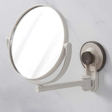 Dasorende Specchio Da Bagno Specchio Cosmetico Ingrandimento 1X / 3X Ventosa Specchio Da Trucco Regolabile Specchio Da Bagno un Doppia Faccia