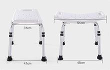 MGMDIAN Seniors Bath Chair - maternità Bagno Doccia Sedia Sgabello da Bagno - Poltrona da Bagno con Schienale bracciolo Accessori da Bagno