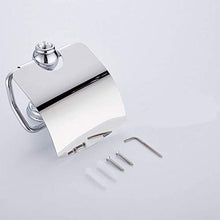 Ghelf Bagno Toilette Tissue Box Ottone Toilette in ottone Portabicchieri in rotolo Portavolo, Accessori per il bagno Parete massiccia Impermeabile con cristallo intarsiato in cristallo Big Diamante TE