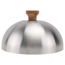 UPKOCH In Acciaio Inox di Cottura A Vapore Pentola Coperchio Coperchio Anti Schizzi di Olio Bistecca Heese di Fusione Cupola Bistecca Copertura per Kicthen Piastra Feste di Cottura 20