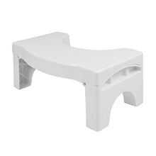 LOMOS Sgabello Pieghevole da Bagno „Vital“, di Colore Bianco (41x22x17cm)
