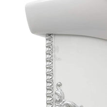 SHOP CHIC Completo Bagno Mobile con lavabo e specchiera in Stile Barocco Moderno per Piccoli spazi