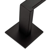Melairy Portasciugamani da Parete Portasalviette Senza Foratura Acciaio Inox Autoadesivo Nero Bagno da Porta Asciugamano Accessori Per Il Bagno