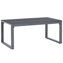 Festnight Set Divani da Giardino, Set di Mobili da Giardino 3 pz in Alluminio Nero
