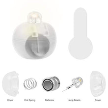 ARTFFEL Vola Luce Balloon 100pcs LED for Lanterne di Carta Superbright Luminosa Lanterna Lampadina for la Decorazione Wedding Halloween Party di Natale San (Luce Calda) .Compleanno