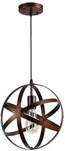 Lampada a Sospensione Vintage,Lampadario Industriale, E27 Retrò Paralume in Ferro Cavo Regolabile Per Il Ristorante Dining Room Kitchen 30cm