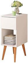 Diversi comodini da comodino ad angolo, per soggiorni, divani laterali, con pompaggio singolo (colore: bianco, dimensioni: 41,5 x 30 x 75,8 cm) perfetto, bianco, 41.5*30*75.8CM
