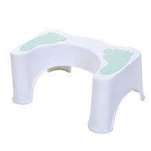 Sgabello WC Sgabello per Toilette da Bagno in Vasta Antiscivolo vasino Sgabello Squat Sgabello Sgabello adeguato Postura per la Salute Vasino Tozzo (Color : Light Green, Dimensione : Conventional)