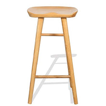LF- Bar Stool Moderno Minimalista casa di Legno Solido Sedia Bambino Stool High Bar Stool Bar Stool semplicità (Size : 42 * 32 * 75cm)