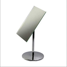 ZCM Specchio per Il Trucco, Specchio Quadrato Europeo Specchio per Trucco da Un Lato Specchio da Trucco HD 180 ° Specchio Rotante