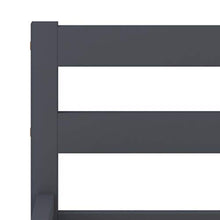 SKM Giroletto con 4 Cassetti Grigio in Massello di Pino 180x200 cm (43.28kg)