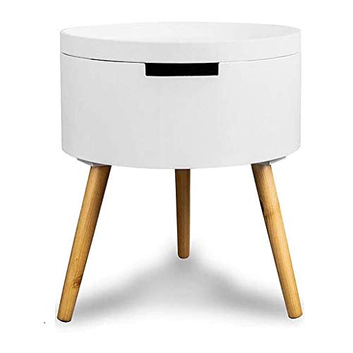 NL Comodini Camera da Letto Tavolino Semplice tavola Rotonda Piccolo Tavolo Rotondo Soggiorno Tavolo da Letto Camera da Letto Comodino Comodino Moderno Creativo Semplice tavolino da caffè