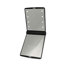 LALAWO Jingzi Specchio cosmetico a LED Pieghevole Specchio Doppio Portatile dimmerabile 2 Volte ingranditore + Specchio Piatto Dimensioni Prodotto: Lunghezza 7.8 Spessore 1.2 Altezza 10.4 cm