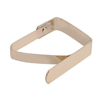 Allsor 5 * 4 cm Clip per tovaglia da tavola Clip per Copertura da Tavolo, 4 Pezzi per Copertura per tovaglia in Acciaio Inossidabile, Clip per tovaglia, per Tenere Le Parti della tovaglia