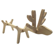 Adorabile scaffale per vino in legno di alce creativo, decorazione per la casa, ottimo regalo per promozione