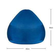 Laishutin Divano Divano Imbottito con Soffietto in Microfibra con Rivestimento in Memory Foam per Soggiorno e Ufficio (Color : Blue)